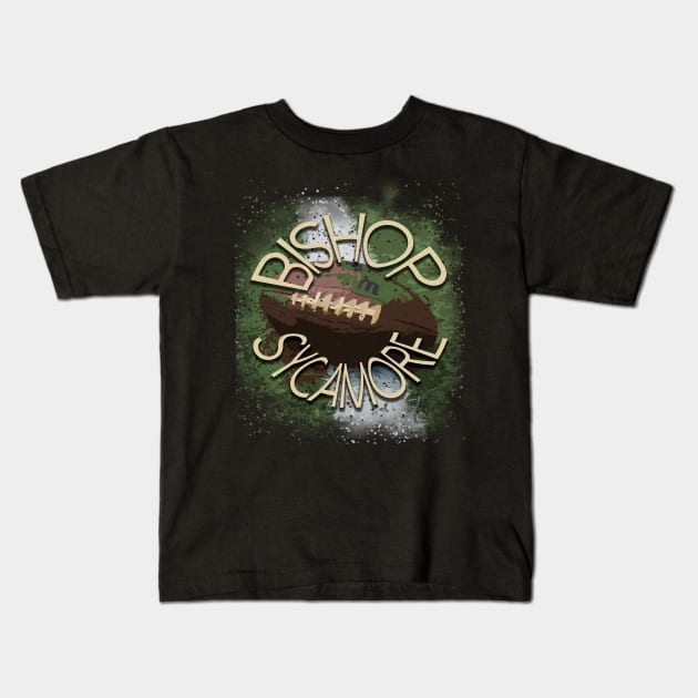 Bishop Sycamore football t shirt Kids T-Shirt by Strange-desigN